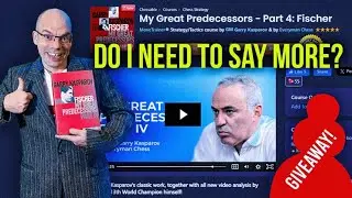 Epic Giveaway: Garry Kasparov Autographed 'My Great Predecessors 4'!