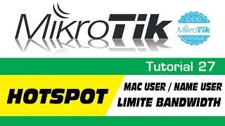 MikroTik Tutorial 27 - Hotspot Bandwidth Limited