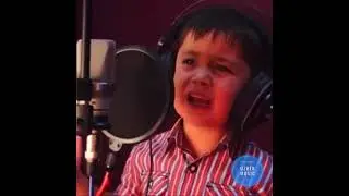 Özbekistanlı çocuk şarkıcının sesini duyunca çok şaşıracaksınız! #music #love