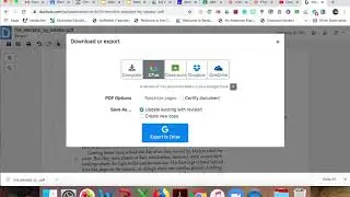 Tutorial - Export from DocHub to Drive