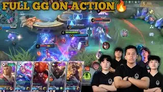FULL SQUAD GG (GAIMIN GLADIATORS ) ON RANK 🥵