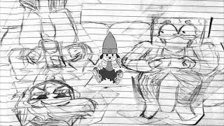 Double Down (Diary Of A Funk Kid But Alpharad, Parappa The Rapper, & Toby Fox Sing it [FNF COVER]