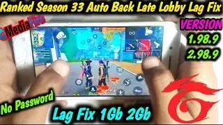 Fix Lag Free Fire 1.98.9 Update | Ff Max 2.98.9 Update | Free Fire Lag Fix In Ranked Game | Fix Lag