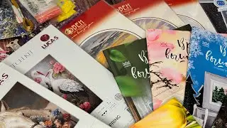 вышивальные покупки за 8 месяцев 🛍️ вышивка крестиком
