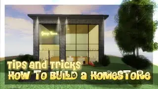 Roblox Studio || How To Build a Homestore + Tips and Tricks || SpeedBuild