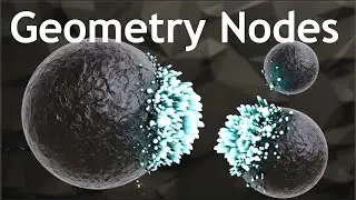 Geometry Node Basics #1 - Proximity effect in 5 minutes (Blender)