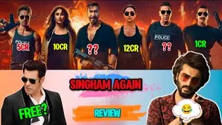 Singham Again Review|Bollywood History big Cast|Singham Again Box Office 1000 Crore Plus As Hit