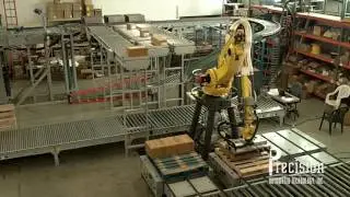 Automated Sorting and Robotic Palletizing