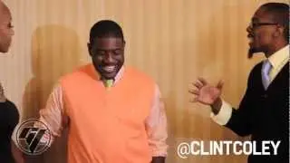 DJ Leezy interview w/ comedian Clint Coley at LOL Comedy Show