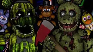 SPRINGTRAP PLAYS: The Fazbear Massacre Demo (Part 2) || SPRINGTRAP HAS ENTERED THE BUILDING!!!