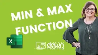 Microsoft Excel MIN & MAX Functions