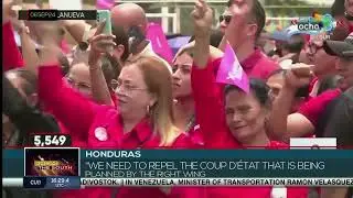 Honduras | Pres. Xiomara Castro condemns destabilizing actions