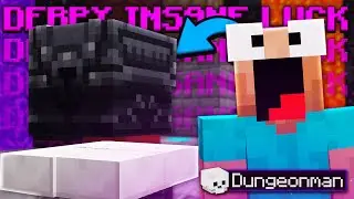 THE DERPY LUCK IS REAL! (Hypixel Skyblock Dungeonman #16)