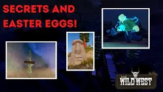 SECRETS AND EASTER EGGS in The Wild West! (Roblox)