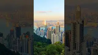 Are you more ☀️DAY view or 🌙NIGHT view of Hong Kong? #hongkongtrip #hongkong #citylights #visithk