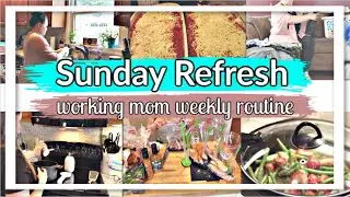 HOMEMADE FROM SCRATCH LASAGNA | CLEAN WITH ME | WORKING MOMS WEEKLY ROUTINE | SUNDAY REFRESH