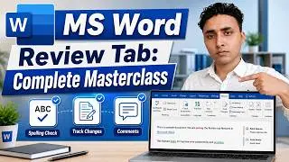 MS Word Review Tab Full Tutorial for Beginners in 5 minutes. Practical guide in Hindi. Lecture no19.