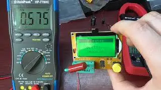 ESR метрMega328 , HoldPeak HP-570C-APP, HoldPeak HP-770HC  замеряем емкость конденсаторов