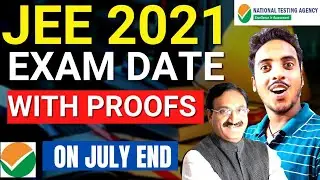 BIG NEWS: JEE MAINS 2021 New Dates 😱 | Final Dates for Jee Mains and Advanced 2021 | JEE MAINS 2021