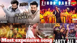 Most expensive song in Indian Cinema 🫡| Indian Cinema ke abhi tk ke expensive songs