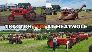 Allis Chalmers Show: Tractor Pulling And Tractor Games With Our Allis Chalmers At Heatwole 2024