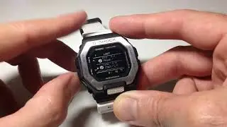 Casio G-Shock (GBX100) | Notifications Mode