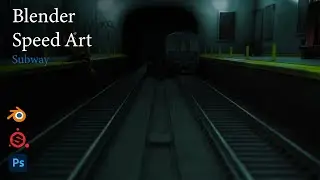 Subway | Blender 2.92 Speed Art