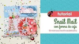 Snail Mail Navidad  💌 Caja con solapa con Carta Bella