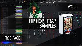 ❗️MEGA SAMPLE PACK❗️ Hip Hop, Trap, R&B🎹 FREE One-shot Sample Pack / Over 1500 audio-samples!