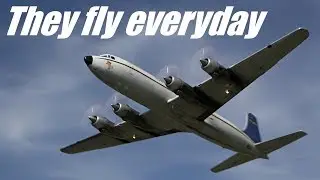 Douglas DC-6 over ALASKA
