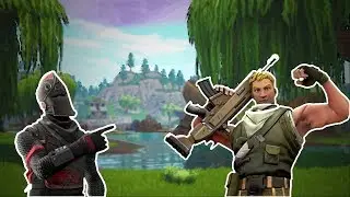 jugando con mi hermano a fortnite