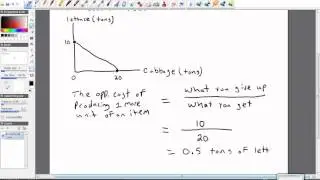 Production Possibilities Frontier (PPF) and Opportunity Cost