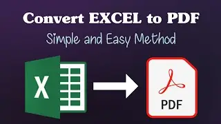 How to Convert Spreadsheet into PDF in Excel: Save Excel File as PDF: Excel to PDF Convert