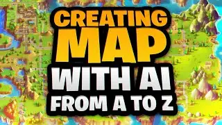 Creating a new MAP from A to Z using AI | Timelapse | Part 17