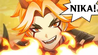 The Joy Boy Arataki Itto : Sun God Mode [Genshin Impact]