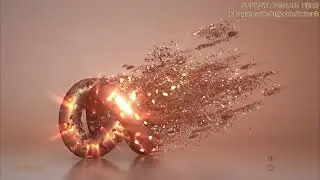 Disintegration in tyflow | 3dsMax | Vray | After Effects 