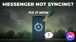How To Fix Missing Chat History Sync Now In Messenger | Fix Messenger Missing Chat History