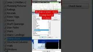 Filter option in revit working file 