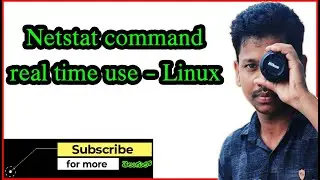 Netstat command | Linux in Telugu | 7Hills #62 | real time use Linux command