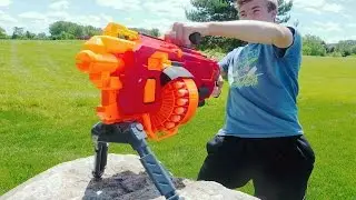 Nerf War: Mastodon vs Mastodon
