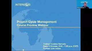 Project Cycle Management - course preview webinar