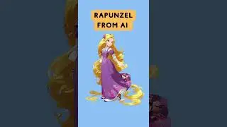 Rapunzel Photo vs Ai