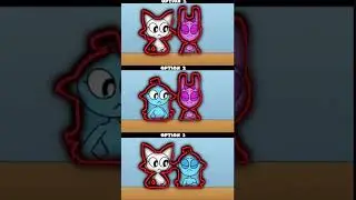 SPRUNKI COOKING 3 OPT🫩🤏PINKI X WENDA😍PERFECT OUTLINE🤣