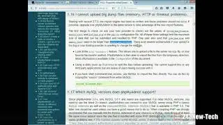 how to change max file size on phpmyadmin