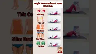 weight loss exercises at home#yoga #weightloss #fitnessroutine #short