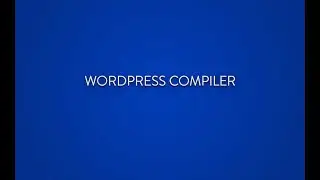 WordPress Theme Compiler Demo