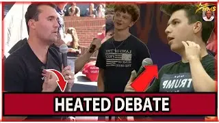 Charlie Kirk SCHOOLS College Student On Transgenderism and Leaves Room SPEECHLESS
