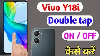 Vivo y18i double tap on off screen /Vivo y18i double tap turn on off screen setting /Vivo y18i