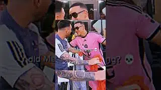 Did Messi join a gang..? 💀🤔 #shorts #football #viral