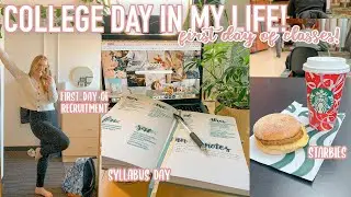 COLLEGE DAY IN MY LIFE | first day of classes vlog 2022 | The University of Michigan